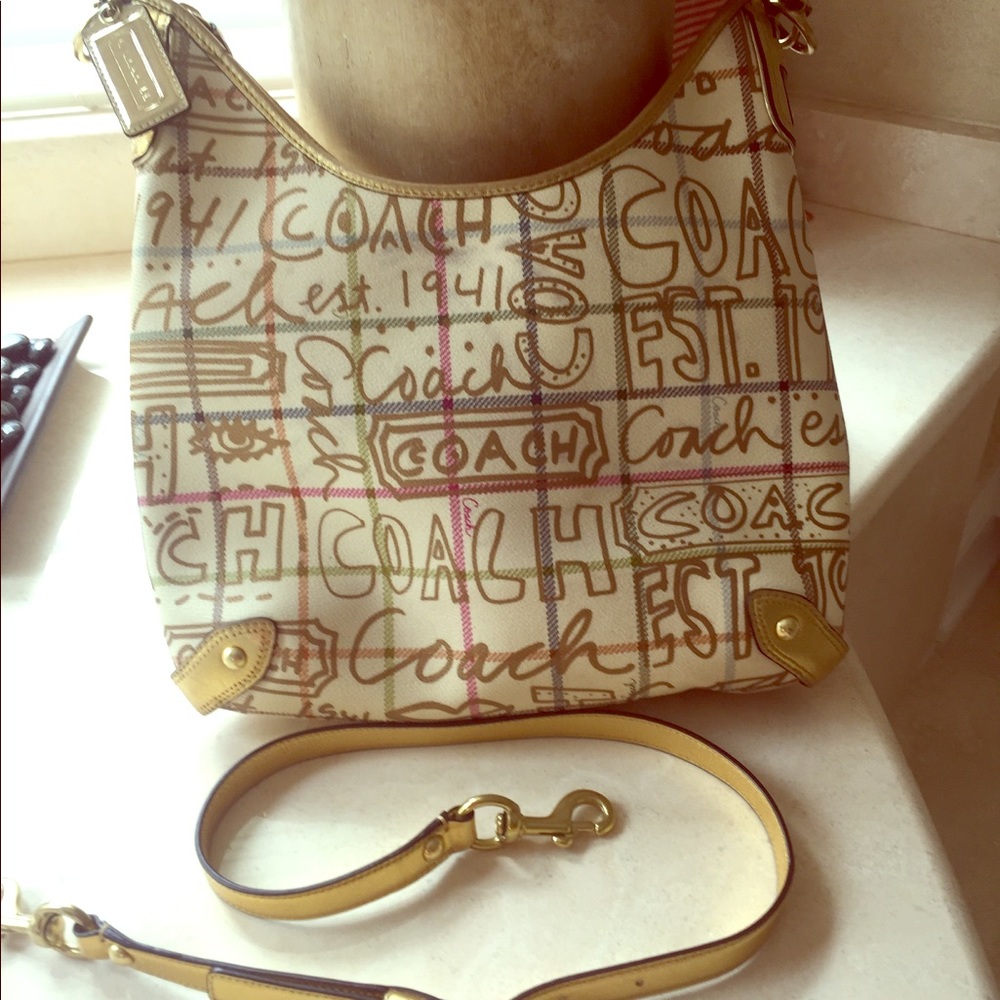 Coach graffiti hobo